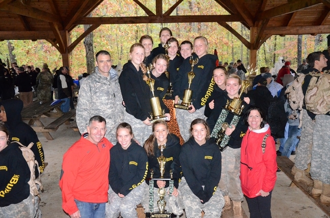 2015 National Raiders GMC Female Team